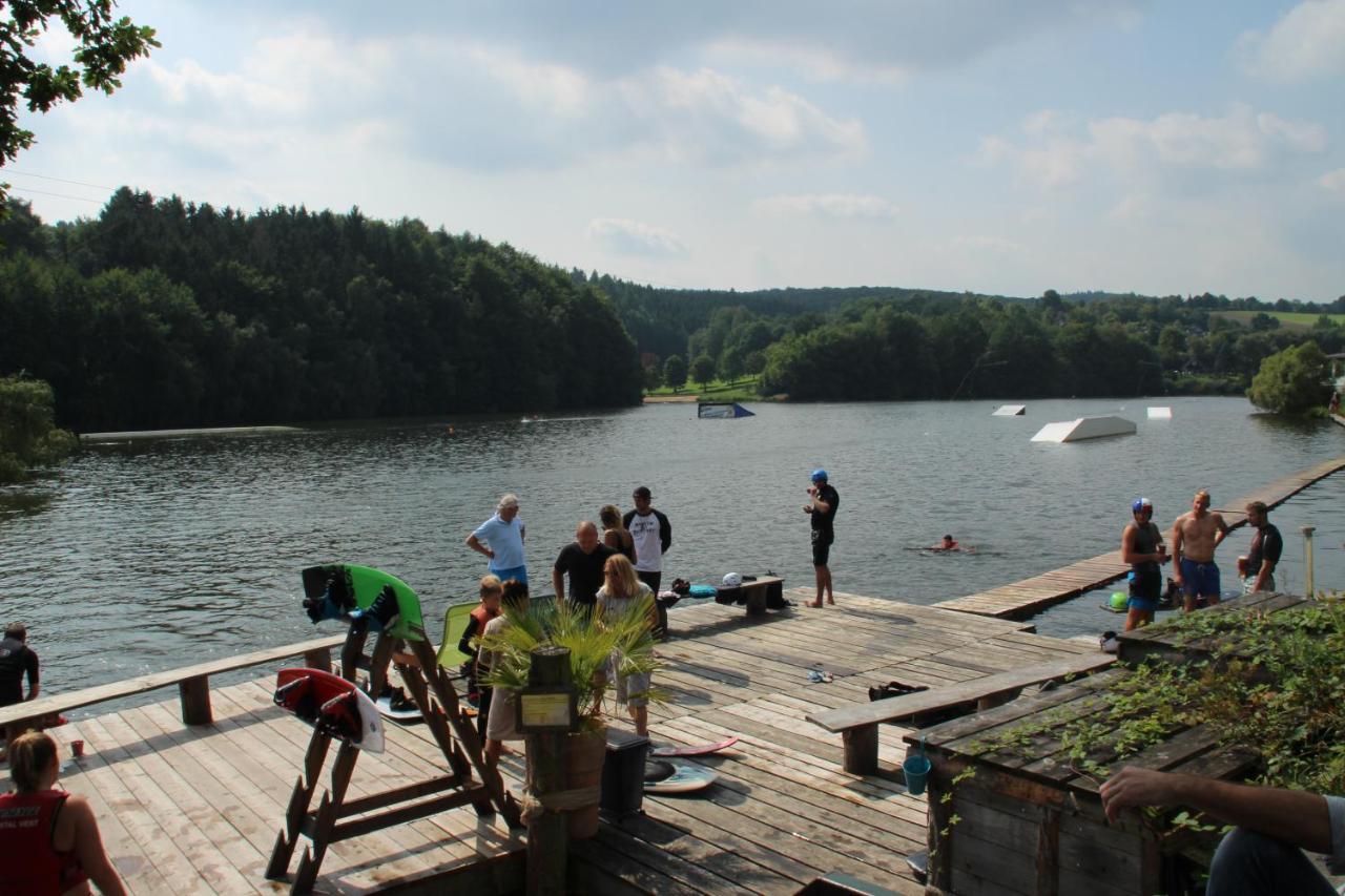 Ferienhaus "Baeren Ecke" Am See Im Bergland Кірхгайм Екстер'єр фото