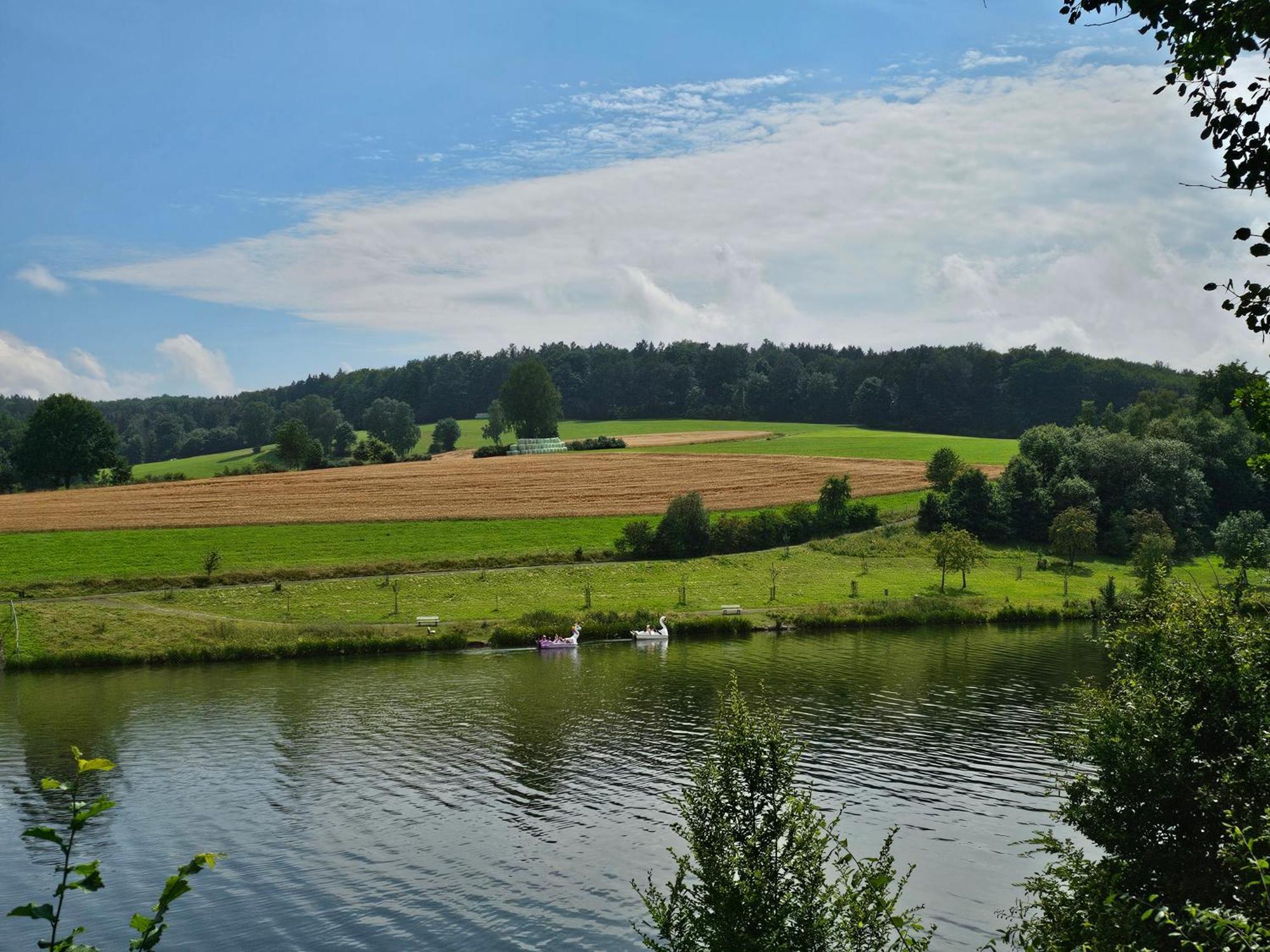 Ferienhaus "Baeren Ecke" Am See Im Bergland Кірхгайм Екстер'єр фото